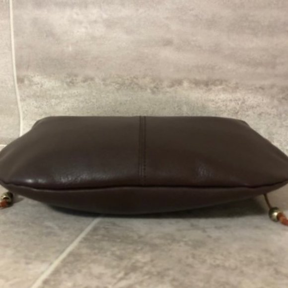 Kenneth Cole Mini Leather Hobo Bag EUC - Picture 5 of 11